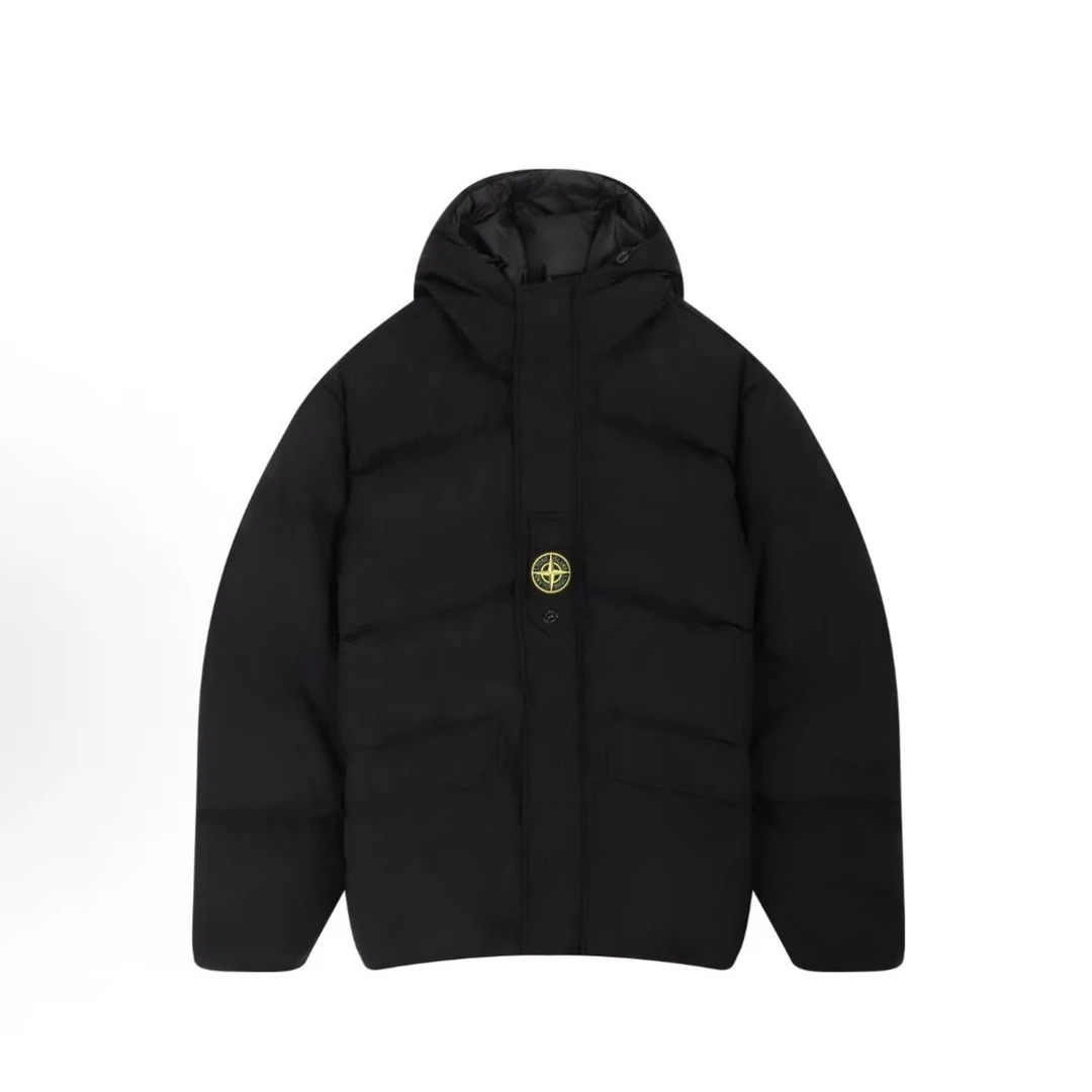 STONE ISLAND石头岛 23FW 双面穿金属尼龙羽绒服791542719