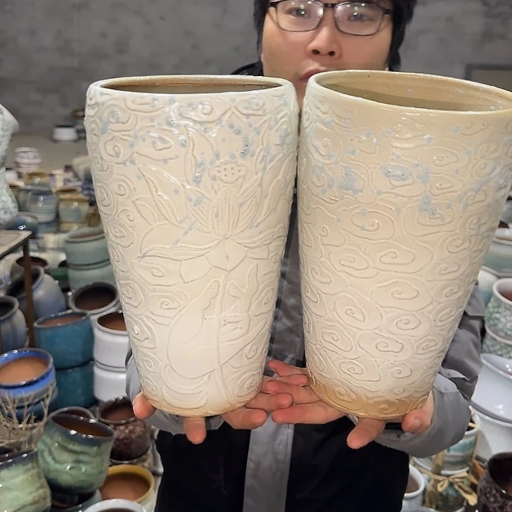 高度30口16啦啦花盆