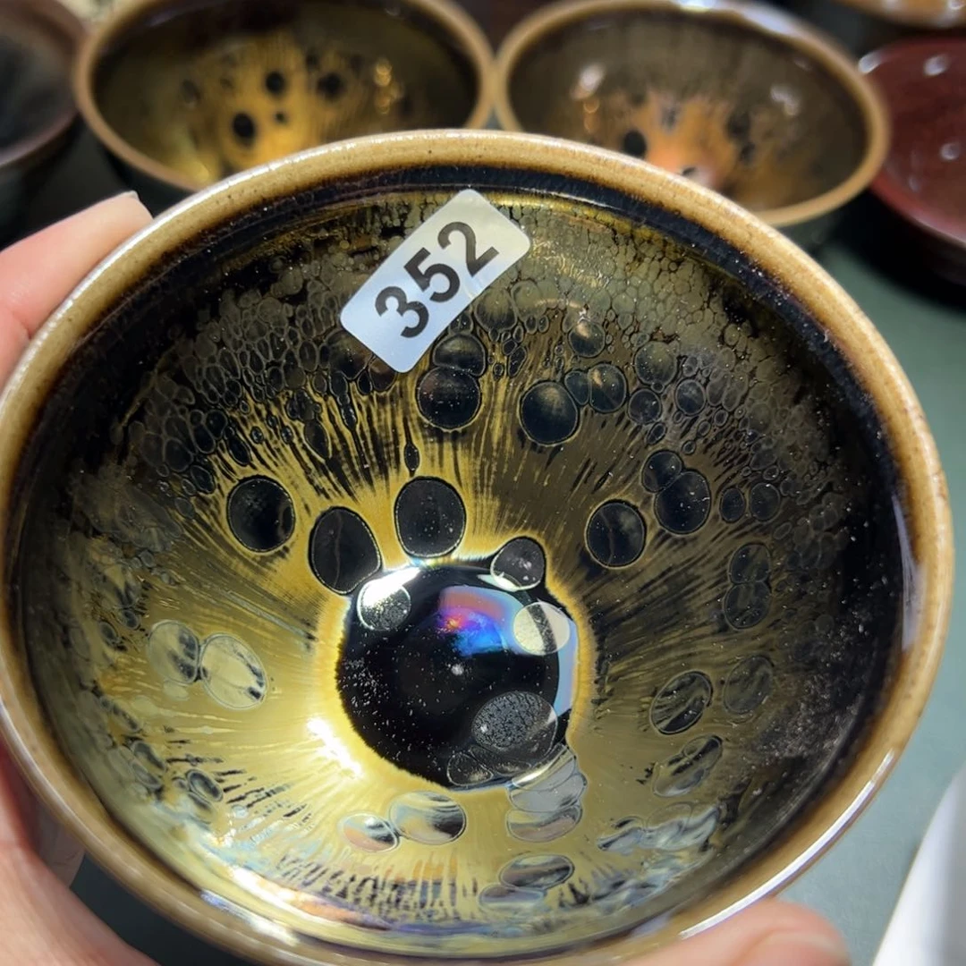 茶盏全手工原矿原釉建盏