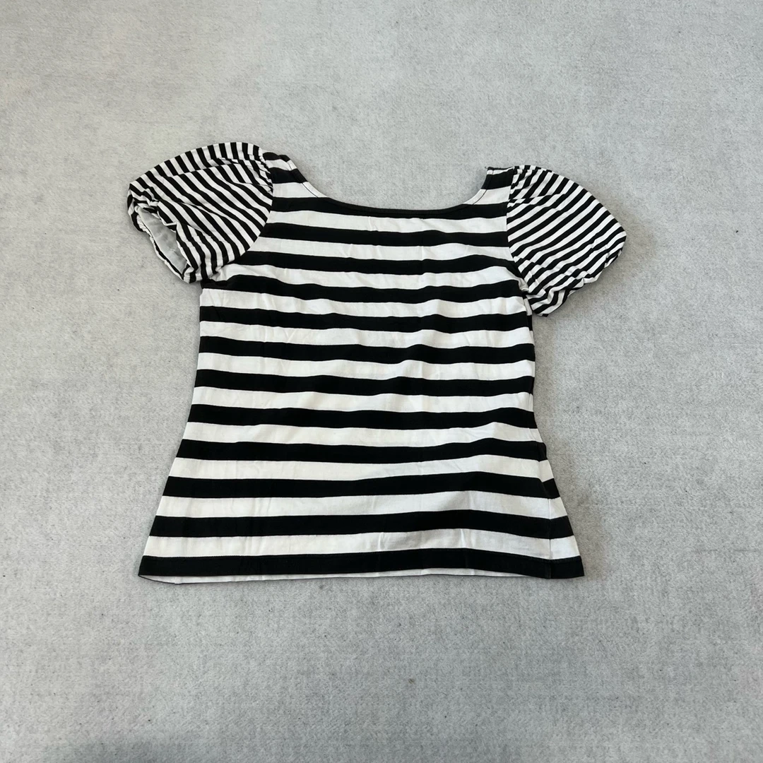 99新 MaxMara maxmara 条纹 短袖