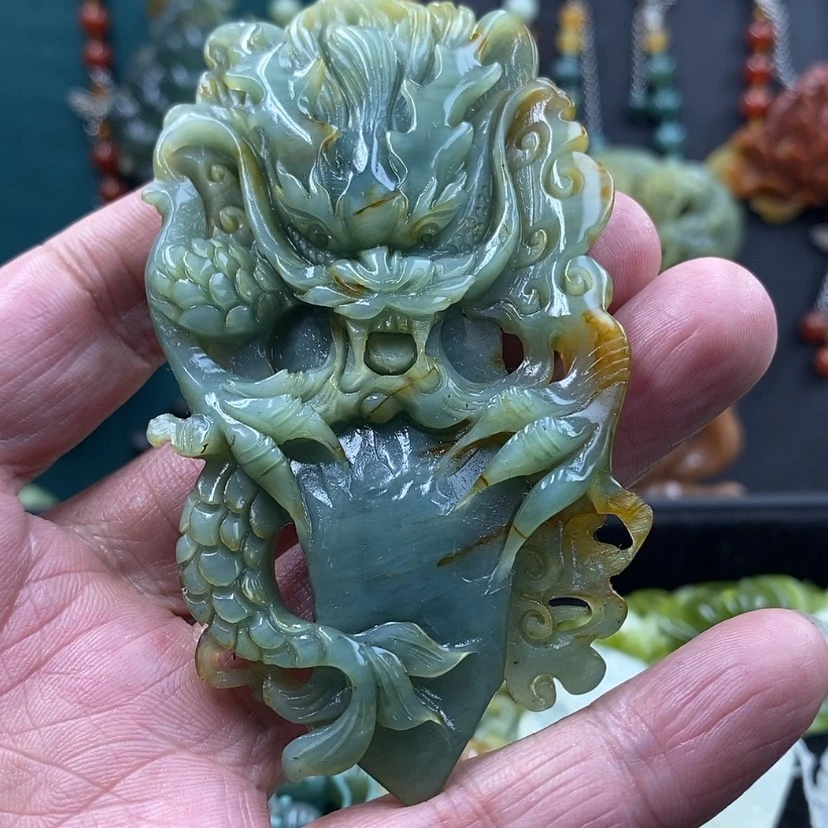 【闪购商品】未镶嵌蛇纹石玉吊坠