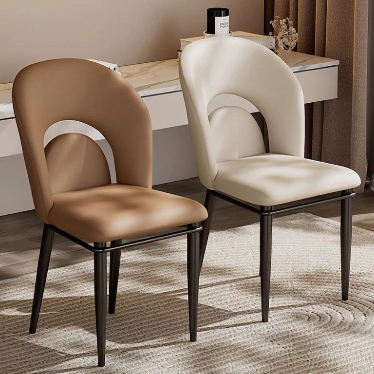 餐椅家用现代轻奢餐厅椅极简现代简约高档高端椅意式北欧