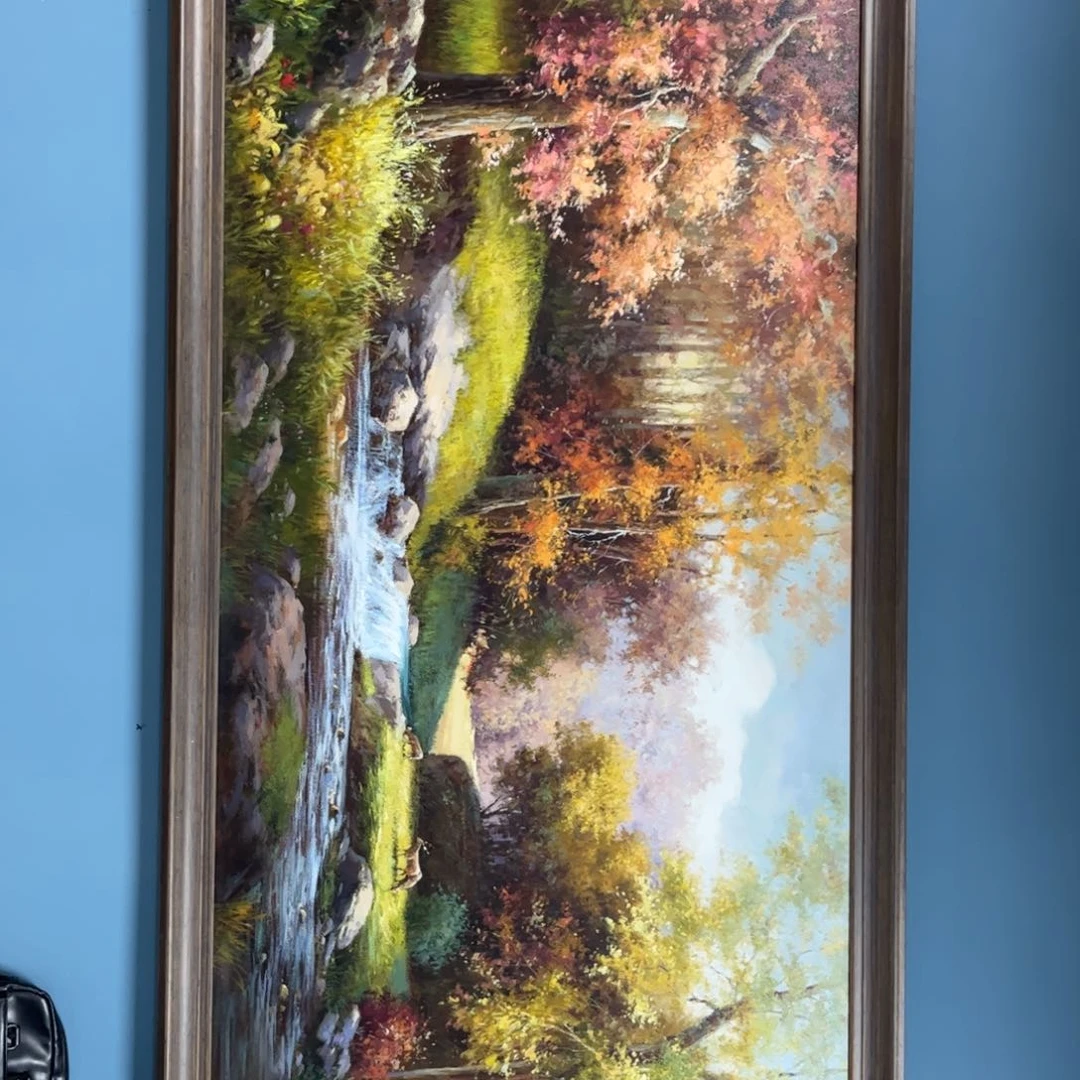 王*冲手工手绘精品油画80+180厘米