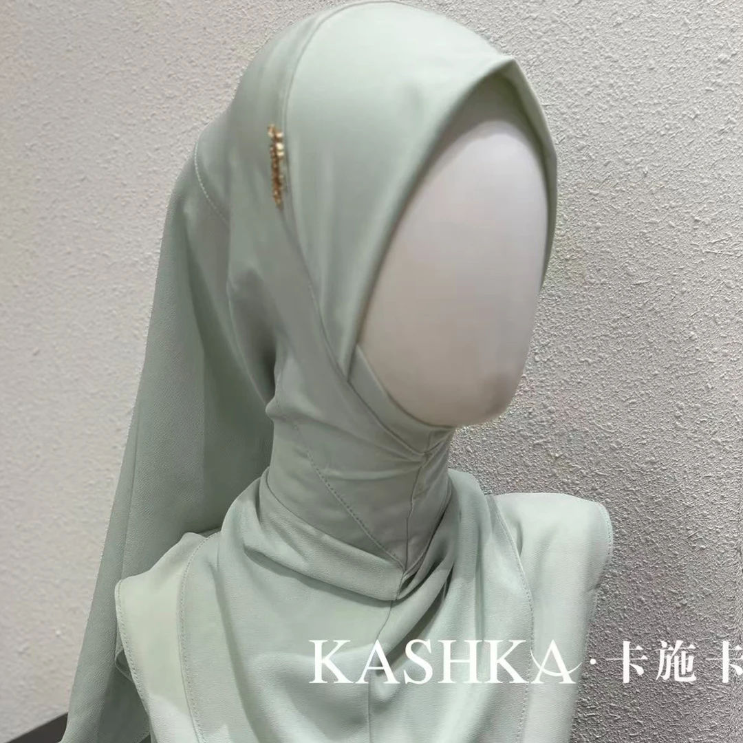 卡施卡双层雪纺燕尾套头（常规版）