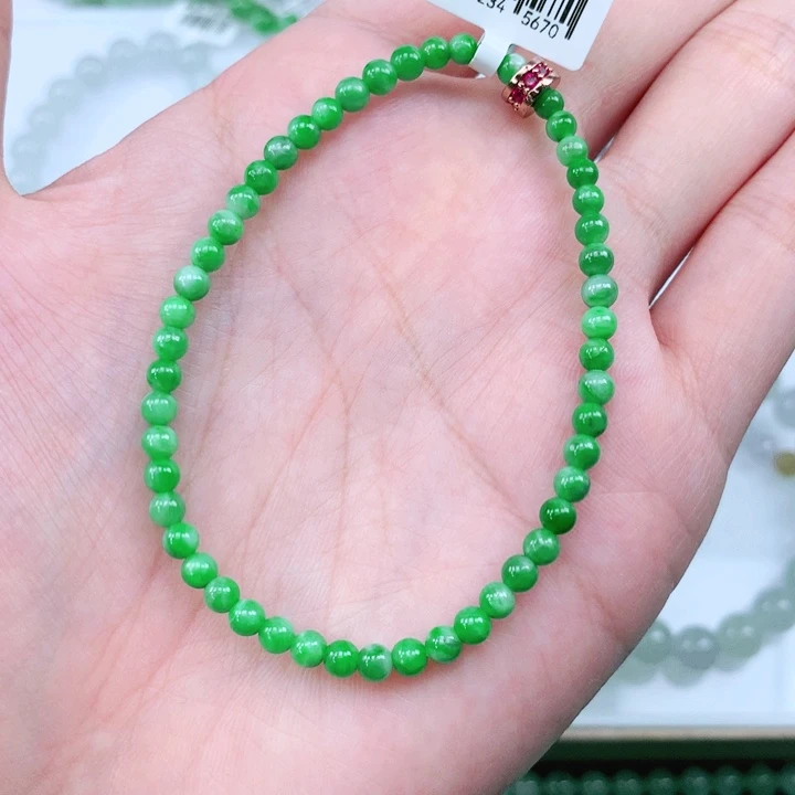 未镶嵌手链翡翠翡翠