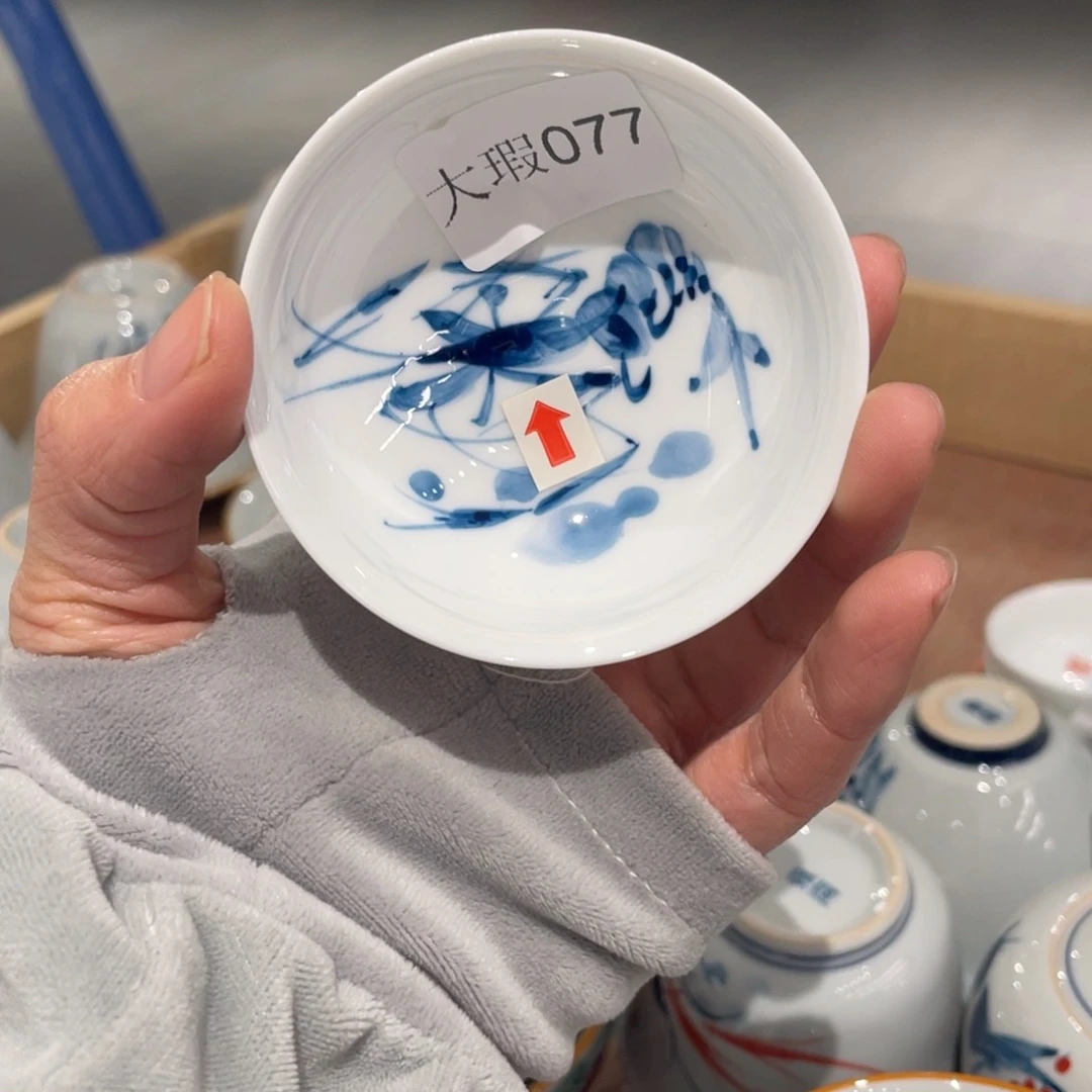 有瑕釉下彩纯手绘