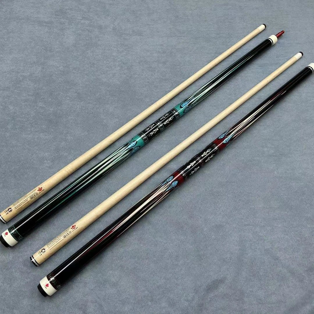 枫叶赤壁系列大头杆光把科技前节适用中八九球台球杆