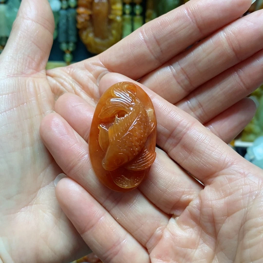 岫玉吊坠(赠链)未镶嵌忽**间