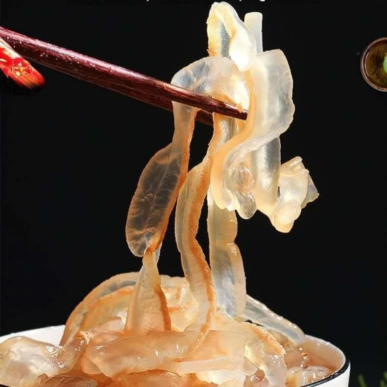 【大姐晶晶】山东特产海蜇丝鲜脆爽口 海鲜凉拌菜食材 3斤5斤/桶