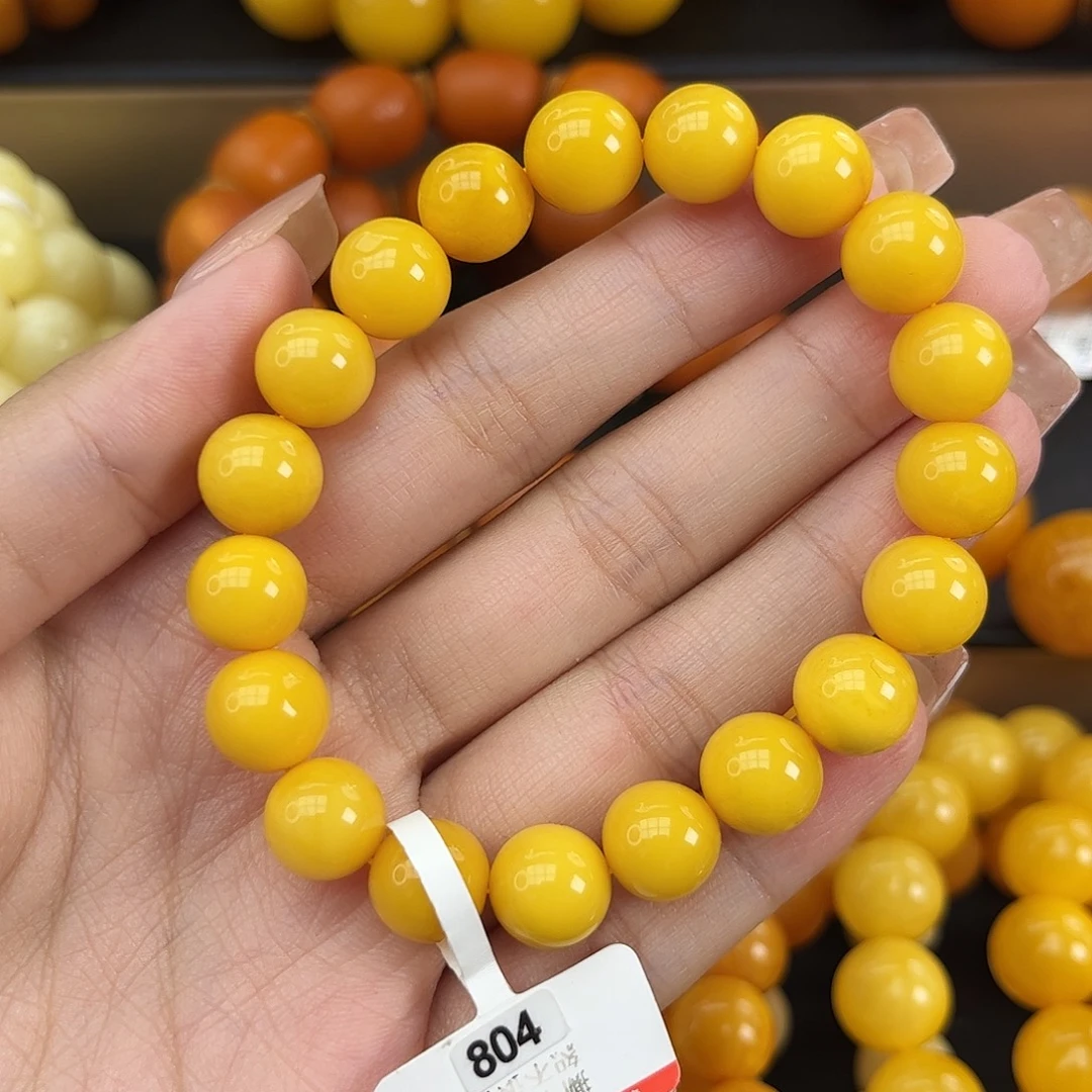 未镶嵌琥珀手串蜜蜡