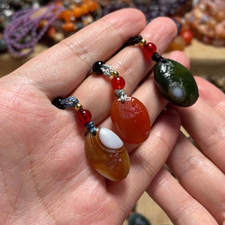 玛瑙/玉髓合金手链