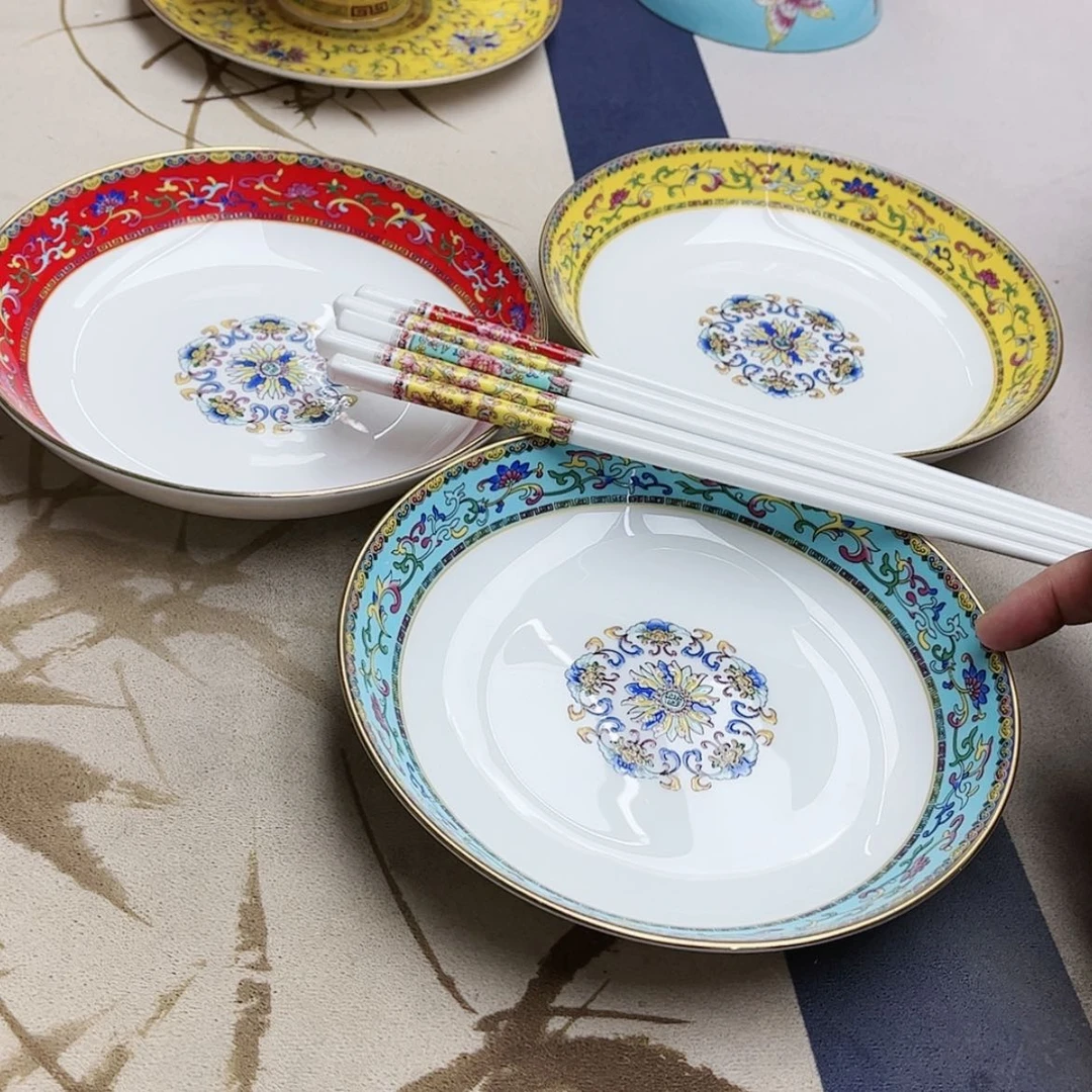 【闪购商品】珐琅7英寸12深混，12双混。。。