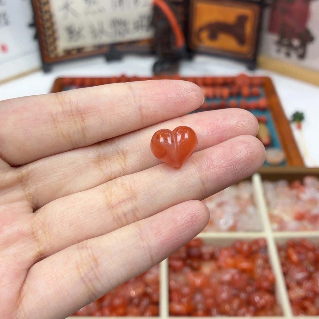 南红玛瑙未镶嵌配饰南红屁桃