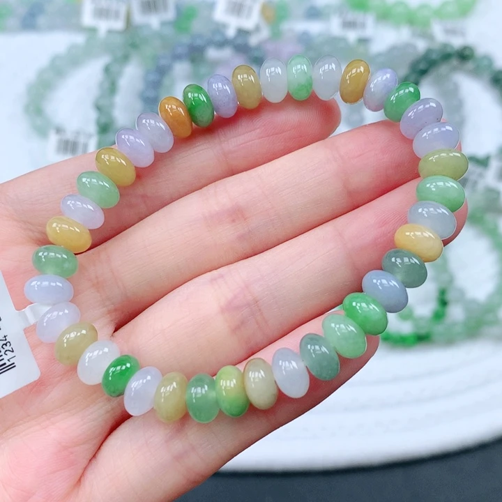 翡翠未镶嵌手链翡翠