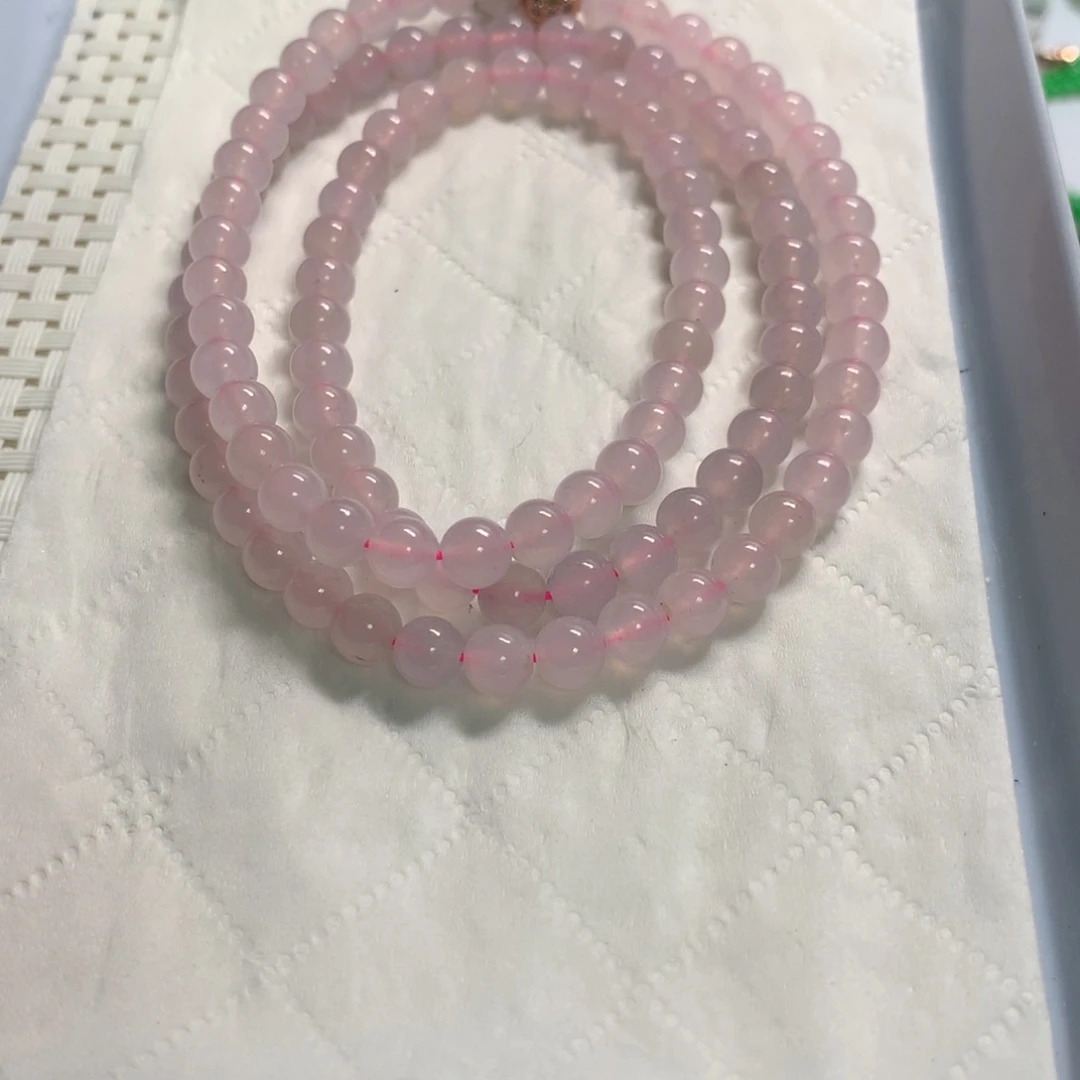 翡翠未镶嵌颈饰项链