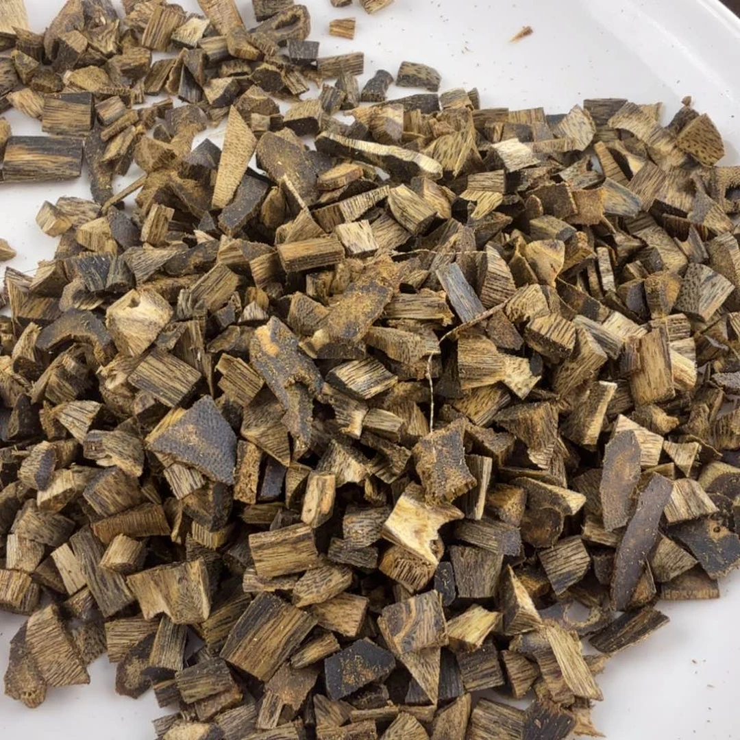 香料绿棋99沉碎料100克