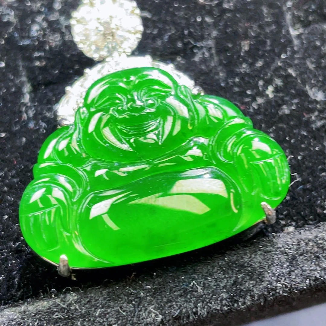 翡翠颈饰未镶嵌39，