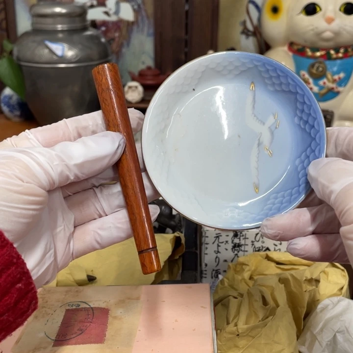瓷中古艺术品摆件