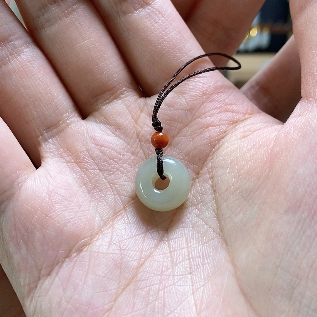 和田玉挂件未镶嵌山****1