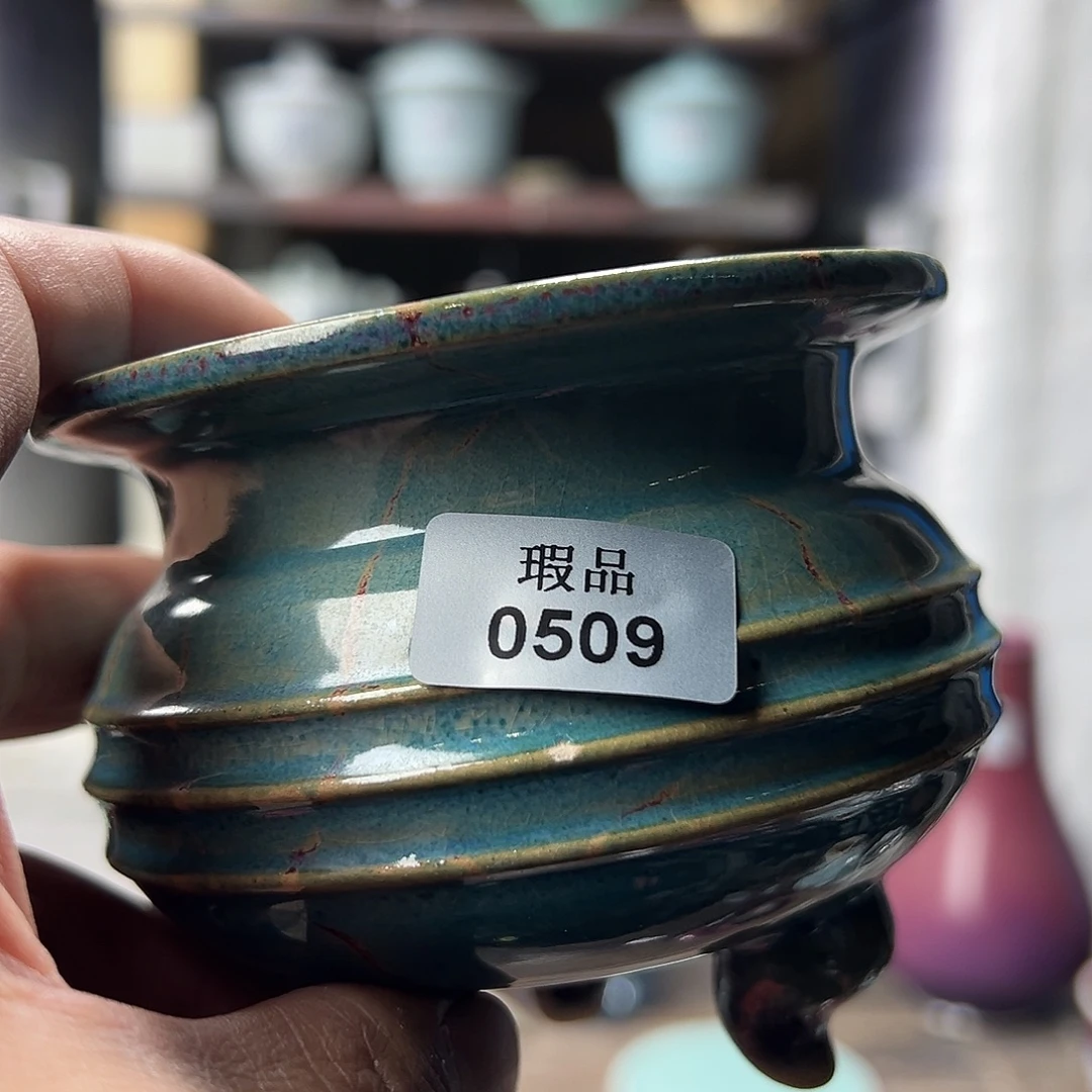 陶摆件窑口自销原矿钧瓷