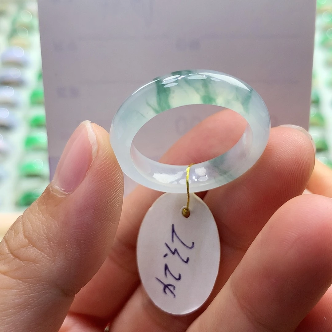 翡翠戒指未镶嵌2324圈