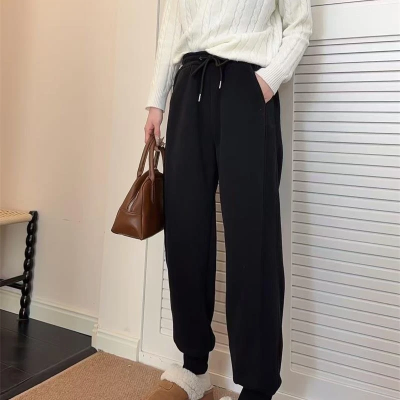 1222大童亲子时尚休闲加绒卫裤-1836