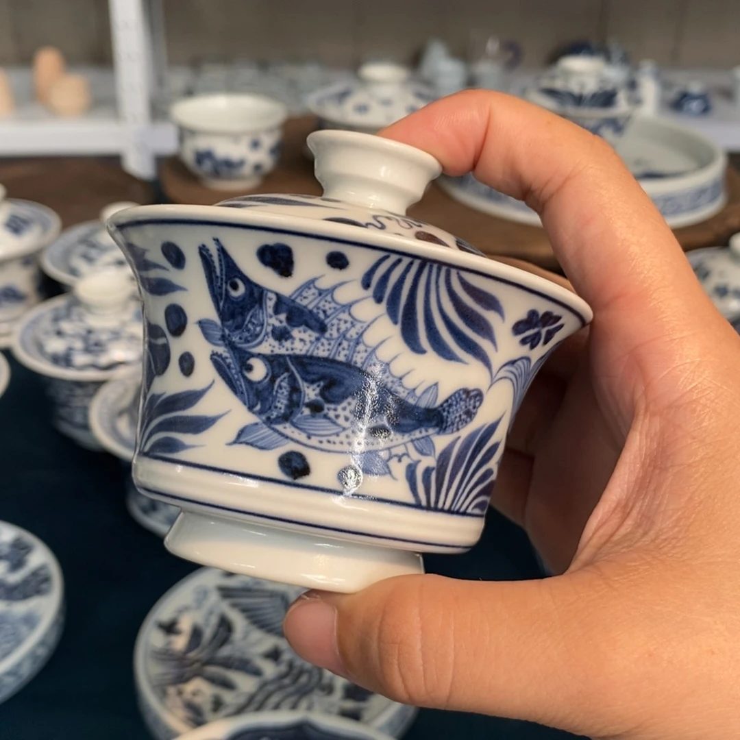 杯景德镇手工手绘陶瓷
