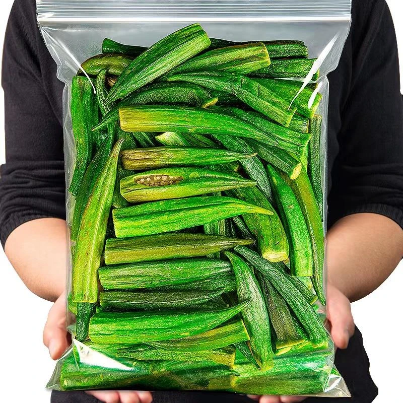 秋葵脆干即食脱水果蔬脆非油炸孕妇解馋休闲小零食蔬菜干混合笋1g