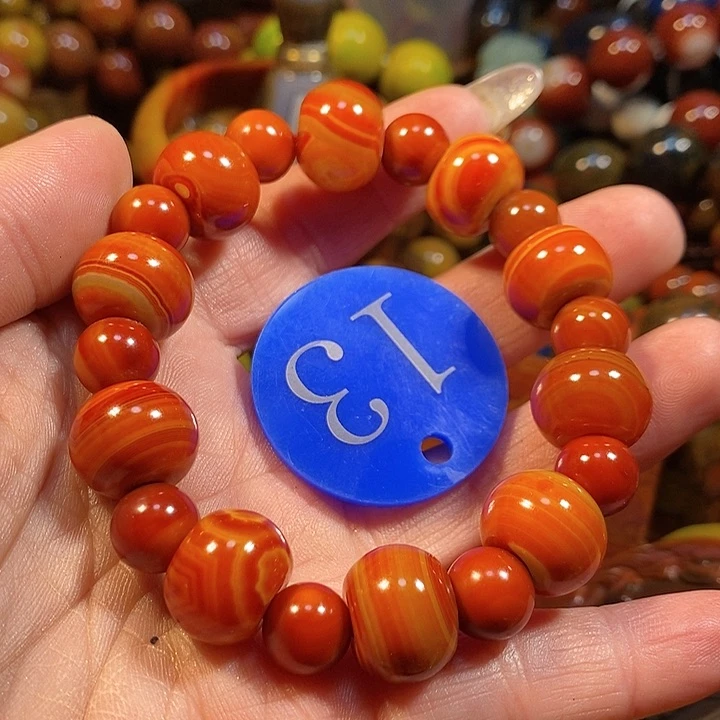 玛瑙/玉髓手镯未镶嵌张**@