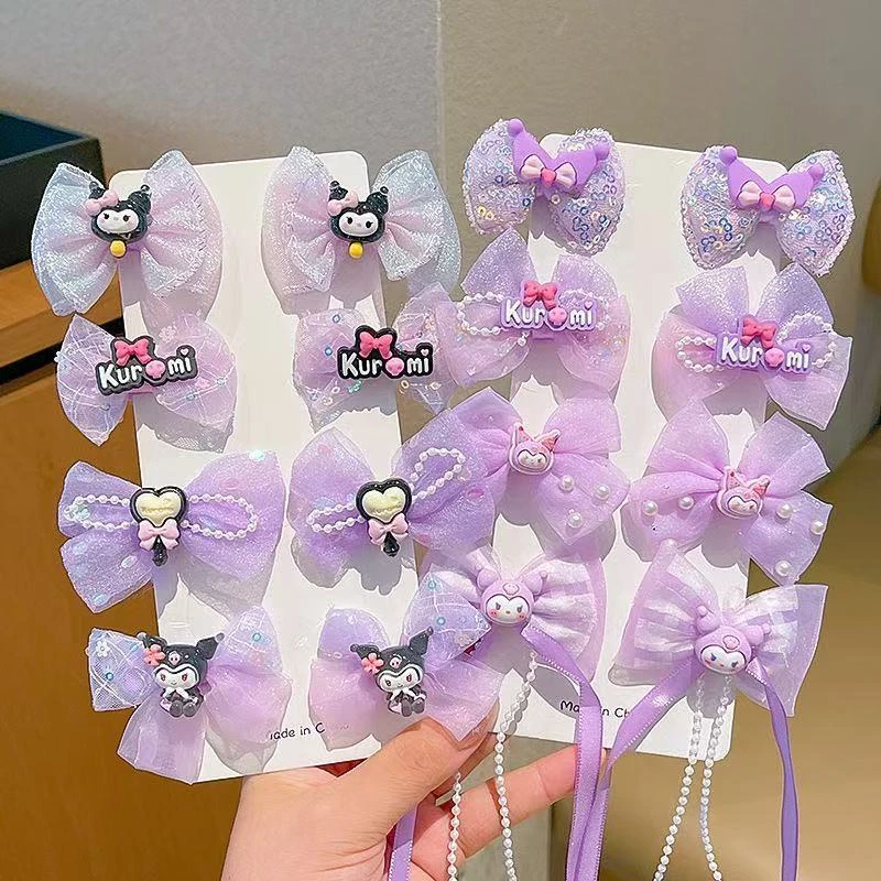 L501-L600蝴蝶结仿真花装饰花朵发夹发卡发饰服装辅料DIY配饰材料