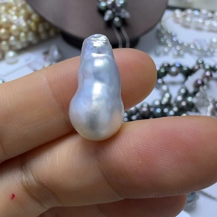 岚***音海水珍珠裸珠裸珠