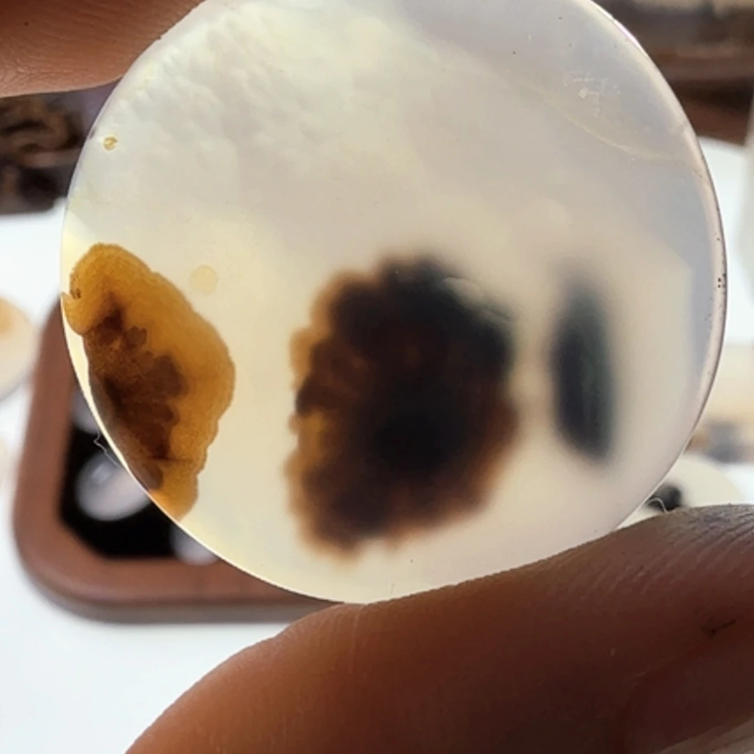 未镶嵌玛瑙/玉髓珠宝半成品