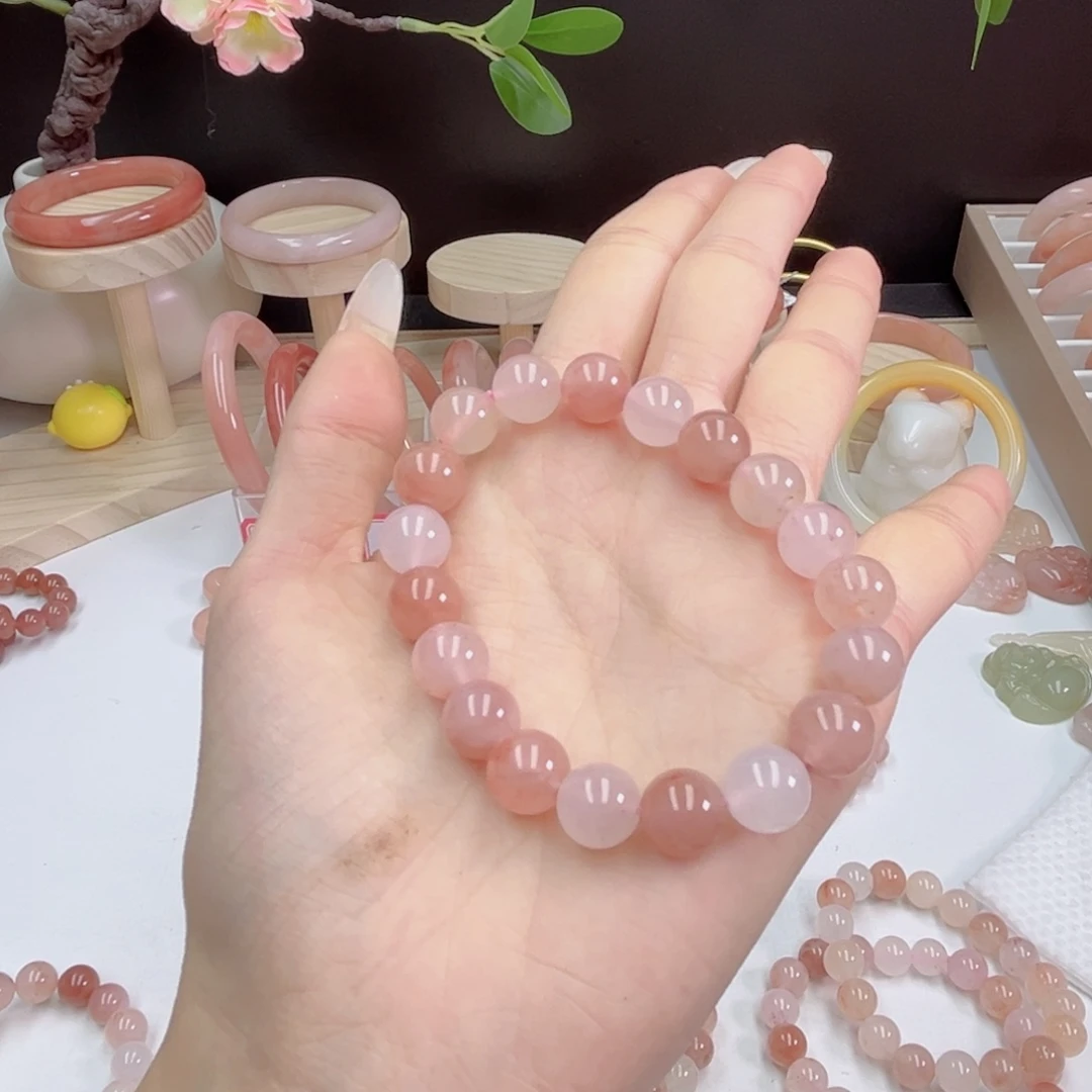 ****柒石英质玉未镶嵌手镯