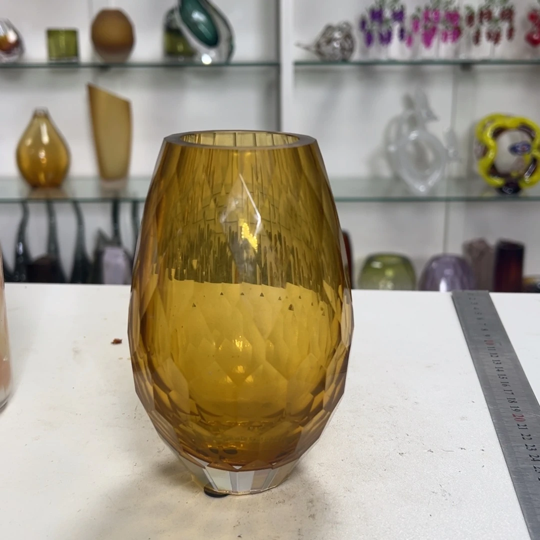 幻彩琉璃花瓶花器高度14