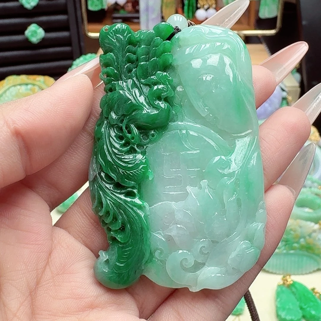 颈饰未镶嵌翡翠翡翠吊坠