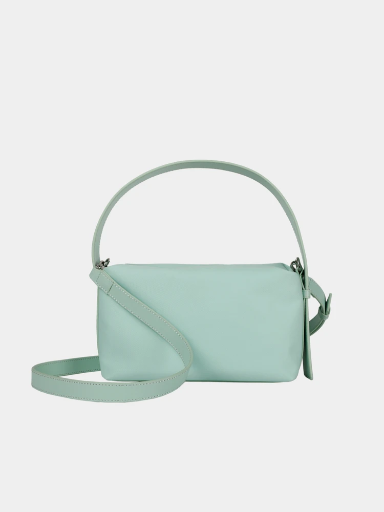 卡利亚里软面单肩港风文艺风奢华风斜挎包纯色百搭夏季褶皱