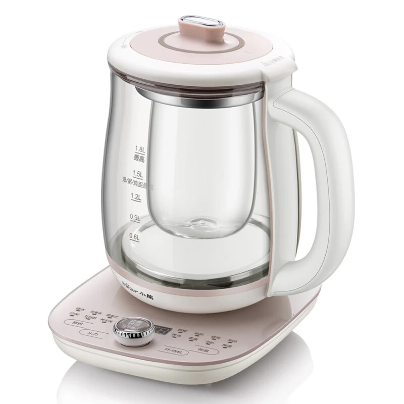 小熊养生壶热水壶煮茶器煮茶壶电水壶恒温电热水壶保温花茶燕窝盅