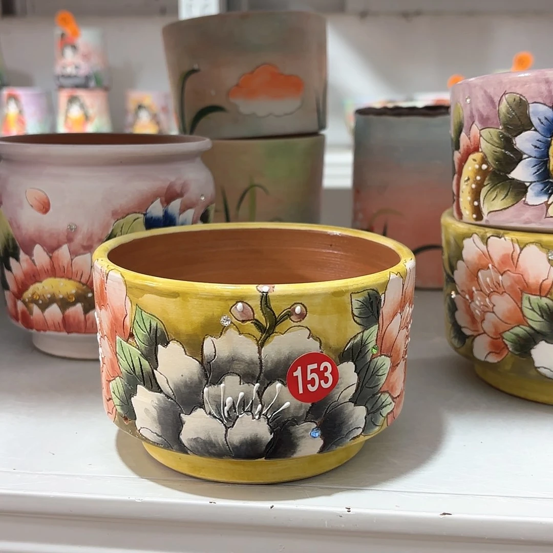 紫砂花盆手工花盆默认微瑕12/8