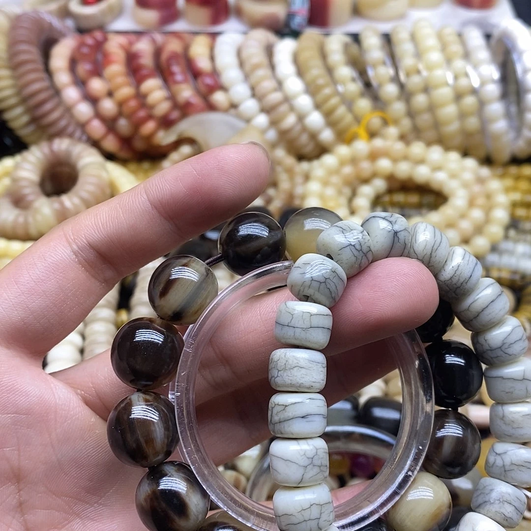 牛骨手串/手链倚**雪精美人工养殖牛骨