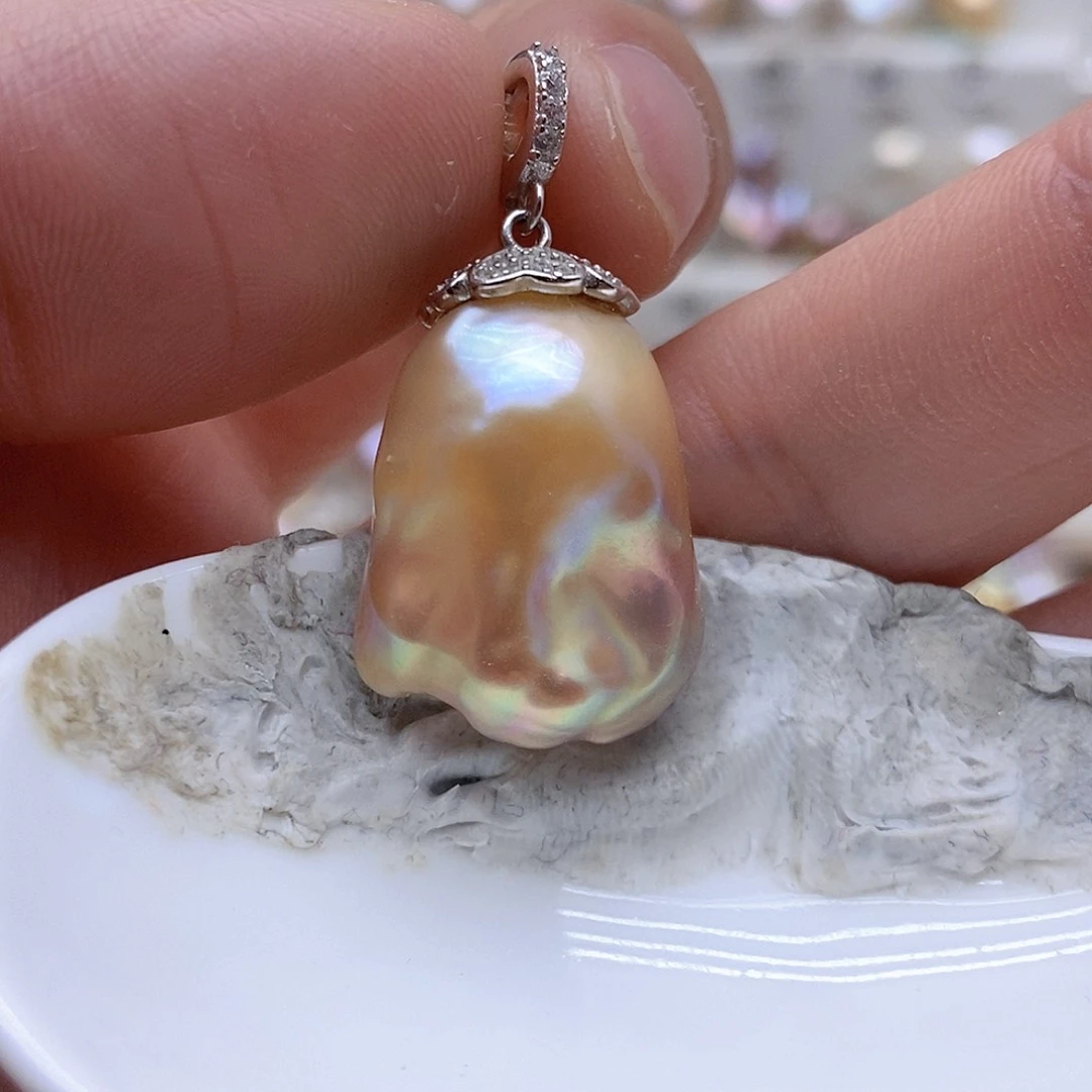 吊坠(不含链)未镶嵌淡水珍珠