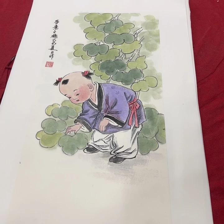 国画花鸟等多种鸟类和