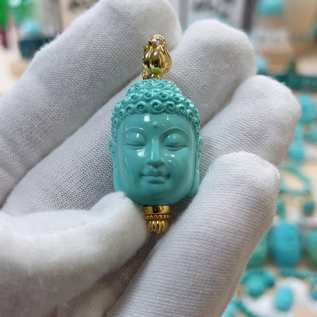 绿松石珠宝奇石未镶嵌