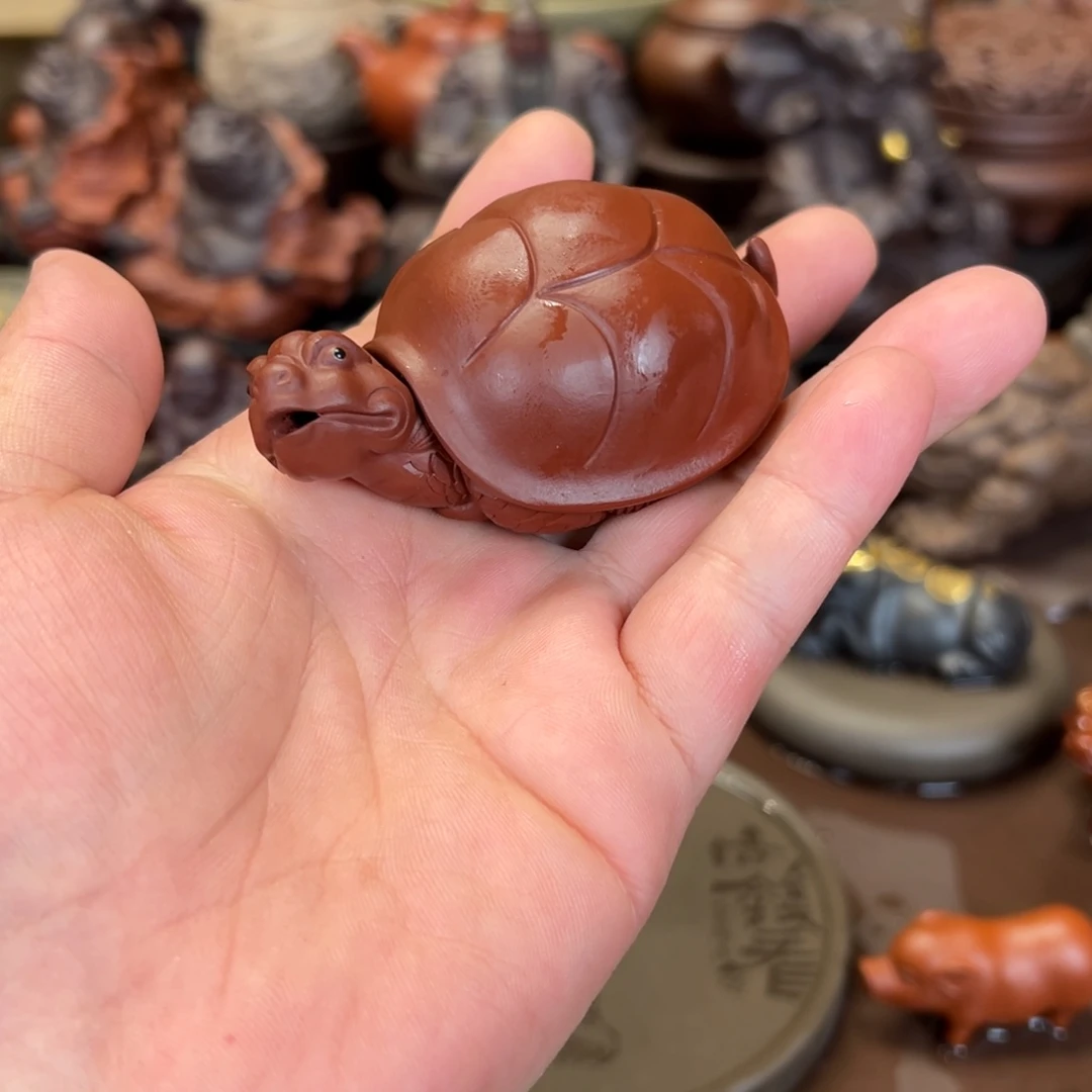 茶宠紫砂紫砂茶宠 微瑕