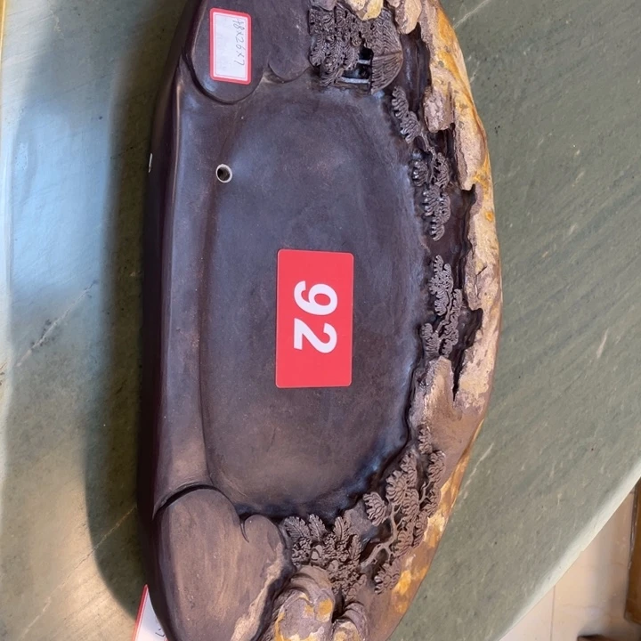 一***之端砚石茶盘天然石