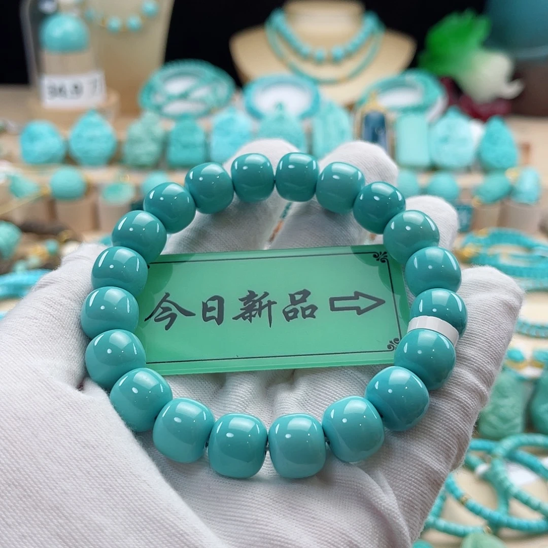 未镶嵌绿松石珠宝奇石