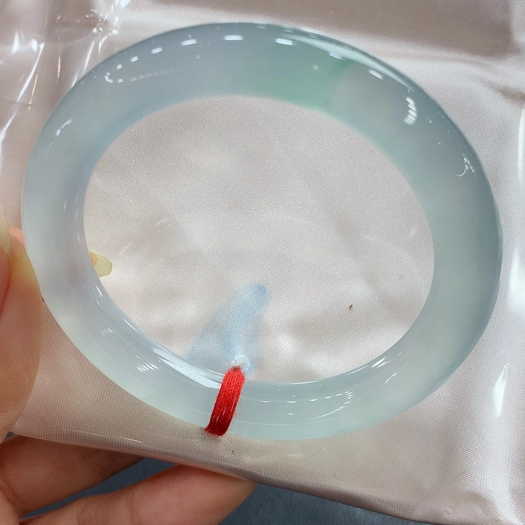 翡翠未镶嵌手镯翡翠手镯52.2