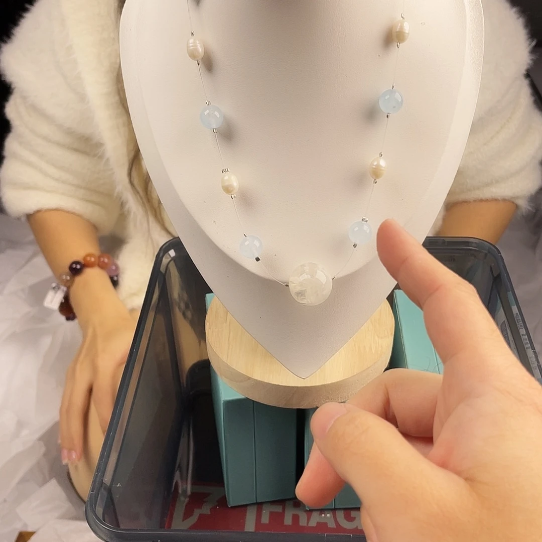 银S925镀金镶嵌黄晶手串