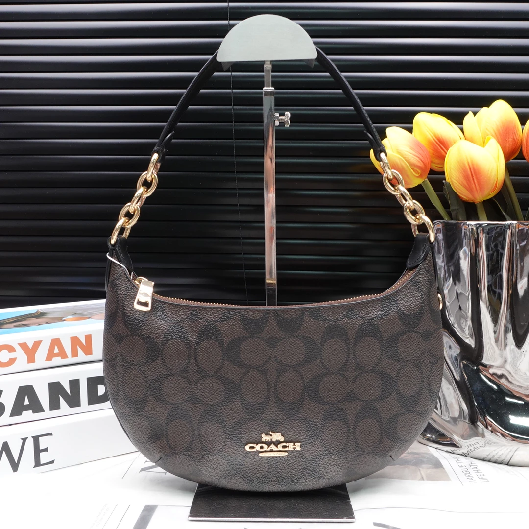 95新 COACH/蔻驰 手提包/T10164657