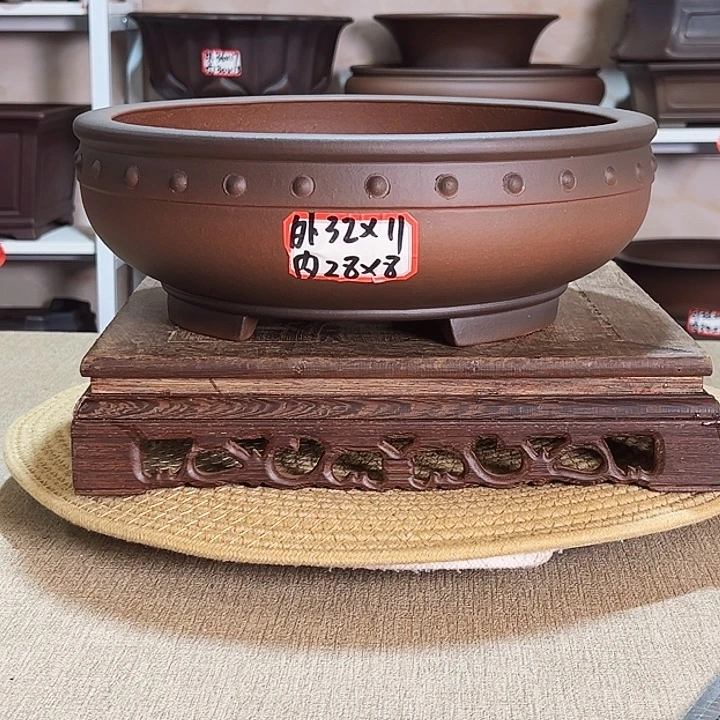 紫砂花盆紫砂花盆