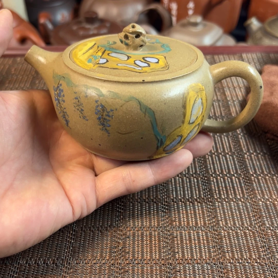 紫砂茶壶宜兴原矿紫砂壶200毫升容量